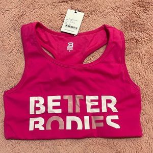 Better bodies sports bra. Size small